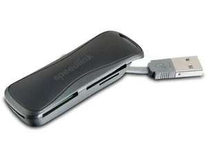 Speedlink CARREA USB 4in1 Card-Reader Adapter Kartenleser für PC Notebook etc - Bild 1 von 2