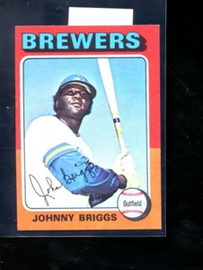 1975 TOPPS MINI #123 JOHNNY BRIGGS BREWERS NRMINT E024182 - Picture 1 of 1