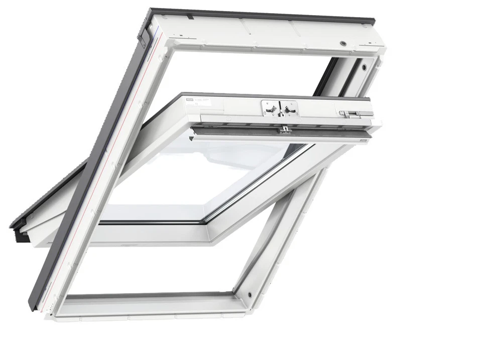 VELUX SK08 114x140cm Schwingfenster - Grau (GLU 0061)