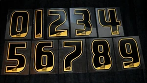 Official Football League Football Short Numbers 0-9 Championship black 07-16 - Picture 1 of 1