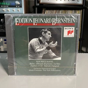 Ravel: Edition Leonard Bernstein NY Phil. Schola Cantorum 1992 Sony CD Rare NEW - Imagen 1 de 3
