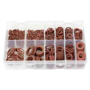 610Pcs Assorted Box of Fibre Washers Imperial 3/16 5/16 1/4 3/8 5/8 3/4 8 Sizes - Picture 1 of 1