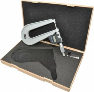 Mitutoyo 0 to 1" IP65 Carbide Deep Throat Electronic Outside Micrometer 0.000... - Picture 1 of 1