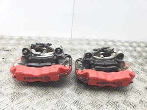 PORSCHE CAYENNE 955 FRONT BRAKE CALIPERS CARRIERS BREMBO SET 2005 - Picture 1 of 19