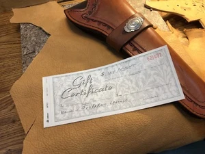 gift certificate FooFaRaw Leather - Picture 1 of 1