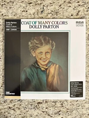 Dolly Parton- Coat Of Many Colors VMP Rainbow Galaxy Vinyl LP, RCA Records, 2021 - Image 1 of 2