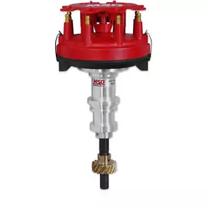 MSD 8569 Low Profile Crank Trigger Distributor Fits Ford 351C & BB 429 460 - Picture 1 of 4