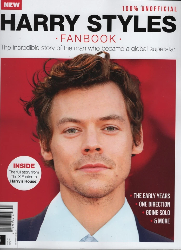 2021 Harry Styles Fanbook Magazine Early Years in Stock One Direction