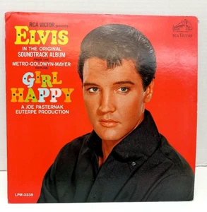 ELVIS PRESLEY " GIRL TALK " 1965 RCA VICTOR LPM-3338 MONO - Picture 1 of 6