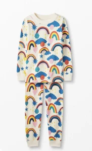 NWT Hanna Andersson Rainbow John Pajama PJ 150 (12) - Picture 1 of 3