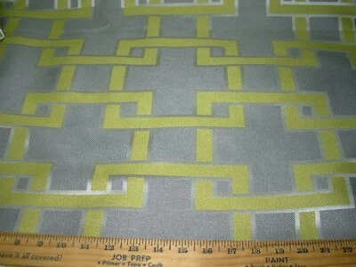 TELA DE TAPICERÍA ELEGANTE TEJIDA CÍTRICA GEOMÉTRICA MODERNA DE 10 YARDAS POR MENOS Foto 1 de 4