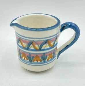 Brocca piccola Procida Vietri Sorrento Italia ceramica dipinta a mano 2 3/4" - Foto 1 di 8