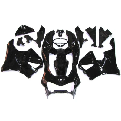 Black Fairing Kit for 1998 1999 Honda CBR900RR 98 Injection ABS Plastic Bodywork - Image 1 of 4