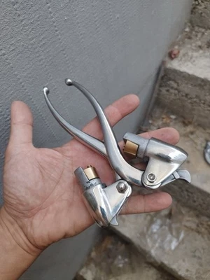 BMW R71 Ural M72 brake lever clutch lever polished stainless steel new - Image 1 of 3