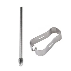 Tablet Pencil Tips Refills Nibs with Metal Clip For S22 NOTE 10 Nibs Anti-fall - Afbeelding 1 van 7