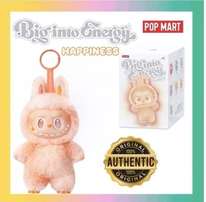 USA 100% AUTHENTIC LABUBU The Monsters V3 Big Into Energy - HAPPINESS - Picture 1 of 5