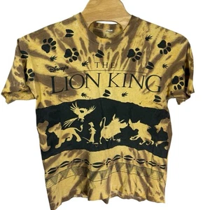 Camiseta grande tie dye vintage de la película de Disney El Rey León de una sola puntada **LEER - Imagen 1 de 6
