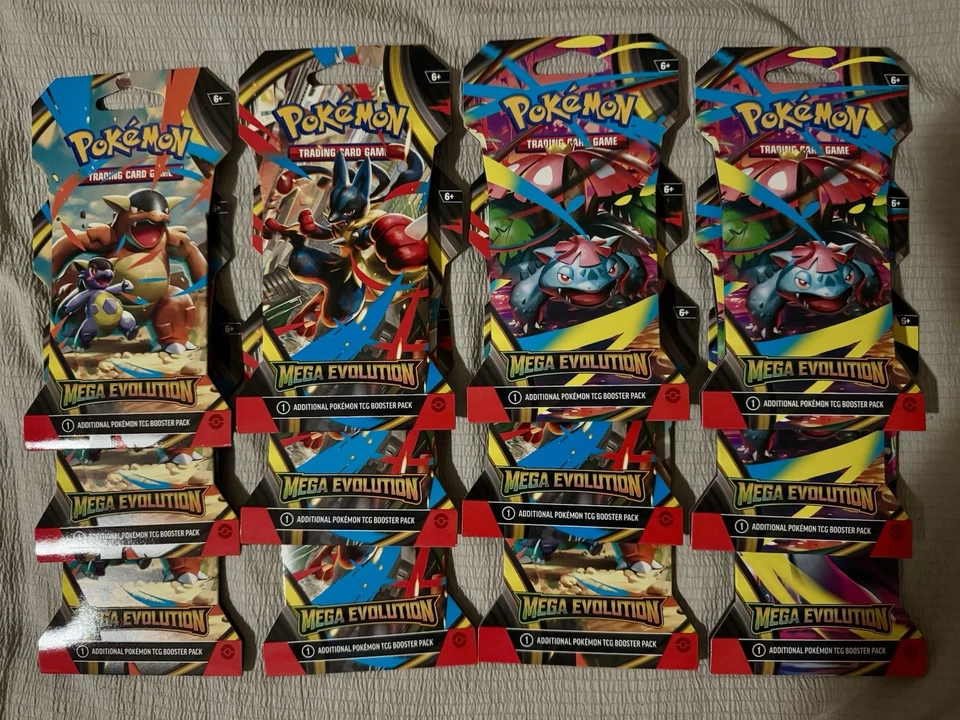 Pokemon TCG Mega Evolution Booster Packs -
