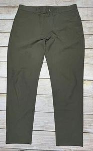 Vuori Meta Pants Mens 36 Green Chino Golf Performance Stretch V430-S - Picture 1 of 5