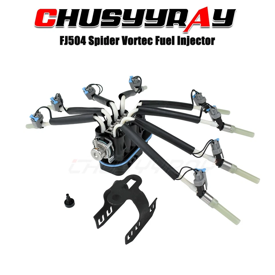 Inyector de combustible FJ504 Spider para 96-99 Chevrolet C2500 V8 Suburban 5,7 L 19210687 Foto 1 de 4