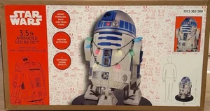 Star Wars 3.5ft Animated LED R2-D2 Motion Sensor Lights & Sounds Indoor Decor - Picture 1 of 5