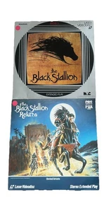 The Black Stallion & Black Stallion Returns Laserdisc LD Extended Play - Picture 1 of 2