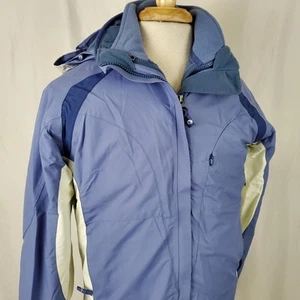 Guide Series 3 in 1 Jacke Damen Small blau wasserdicht Fleecefutter Kapuze - Bild 1 von 11