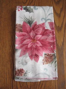 Juego de 4 servilletas de tela de filigrana rosa de pascua 17” x 17” vacaciones NUEVAS - Imagen 1 de 5