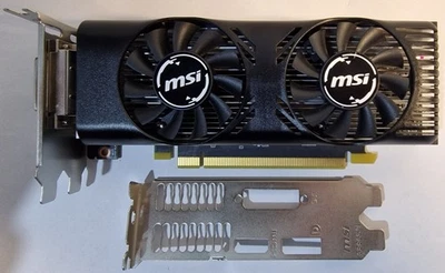 GTX 1650 Graphics Card 4GB MSI Geforce Nvidia low profile LP GTX 1650 - Image 1 of 4