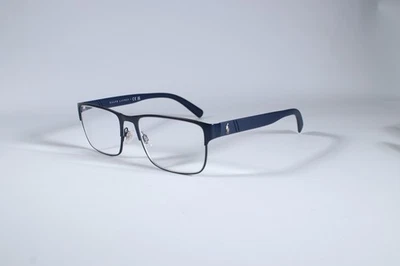 Ralph Lauren Eyeglasses PH 1175 Mens Blue 9119 Full Rim Metal Glasses Frames - Image 1 of 4