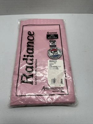 Avon Radiance Satin Strip Napikins 4 pk. Rose - Image 1 of 4
