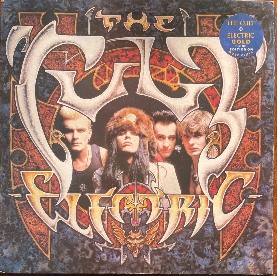 The Cult - Electric. 1987. Ltd Gold Picture Disc. - Image 1 of 4