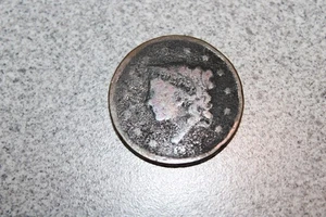 USA 1827 Matronenkopf großer Cent -198 Jahre alt - Bild 1 von 2