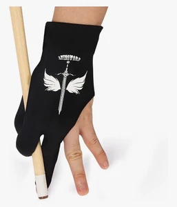 Guante de billar. Tela de lycra transpirable negra XL doble tela. ¡L o R con manos!! - Imagen 1 de 4