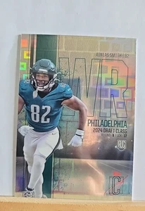 2024 Topps Signature Class Ainias Smith RC SP Pandora Prizm + Base Philly Eagles - Picture 1 of 4