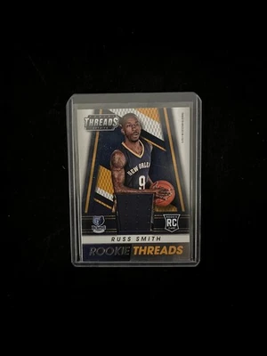 2014-15 NBA Panini Threads Basketball Rookie Relic Card Russ Smith #30 - Image 1 of 2