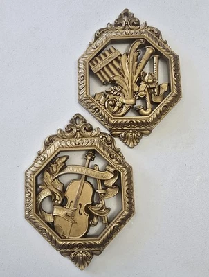 音乐金墙板悬挂艺术复古 7402 Homco 飞镖工业  — 第 1/4 张图片