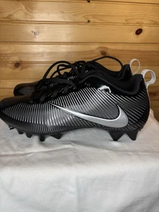 Nike Vapor Strike 5 TD Low Football Cleats Shoes Size 9 Black/Silver 833407-001 - Picture 1 of 7