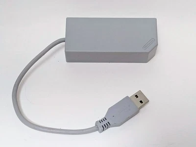 Official Nintendo Wii " LAN Adapter " RVL-015 Tested Wiii U Switch  Region Free - Image 1 of 3