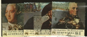 Australia #988-91 used - Picture 1 of 1