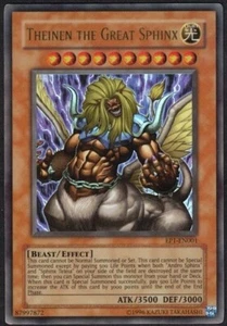 Yugioh Theinen the Great Sphinx EP1-EN001 Unlim Ultra Rare - HP - Bild 1 von 2