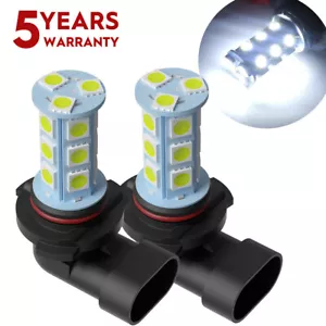 Pair H10 LED Fog Driving Light Bulbs Kit 9005 9145 9140 White 6000K Super Bright - Foto 1 di 14
