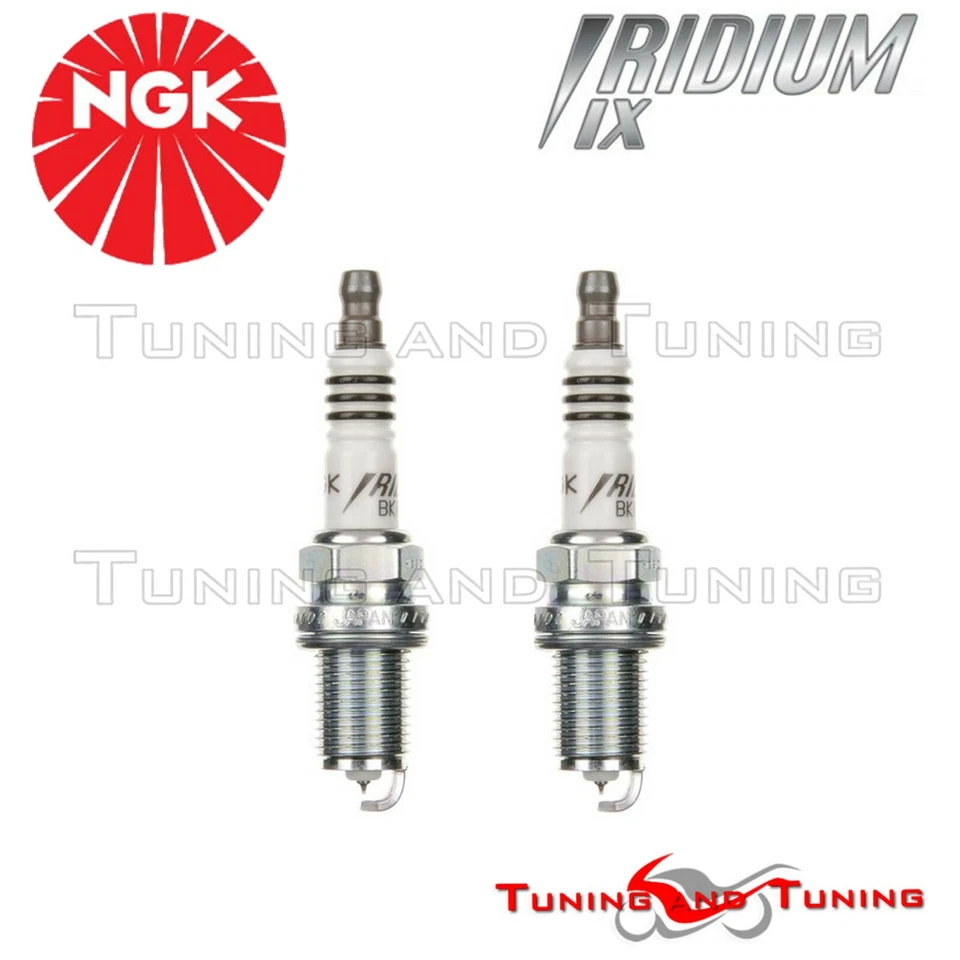 KIT 2 CANDELE NGK IRIDIUM BKR7EIX PER BMW R 1150 GS 2000 2001 2002 2003 2004 - Immagine 1 di 1