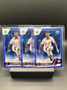 Dominik Szoboszlai Topps Chrome Sapphire 3 Karten Lot RB Leipzig - Bild 1 von 2