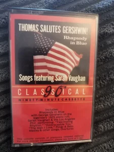 Thomas Salutes Gershwin - Rhapsody In Blue - Sarah Vaughan (Cassette) - Picture 1 of 2