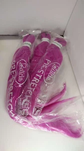 Lot 3 Pre-Stretched Hot Pink Braid Hair Extensions Box Braiding Kanekalon 26" - Picture 1 of 8