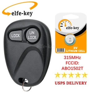 Car Remote Key Fob 2B For GMC Sierra Chevrolet C/K 1500 2500 3500 1997 1998 1999 - Picture 1 of 8