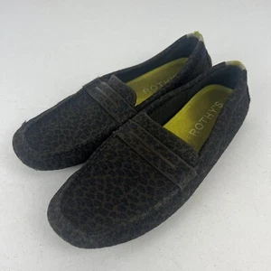 Rothy’s The Driver Blue Camo Driving Loafer Mocassins Shoes Mens Size 12.5 - Picture 1 of 7