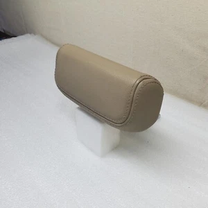 Center  Middle 2013 - 2018 Dodge Ram 1500 2500 3500 Rear Beige Leather Headrest - Picture 1 of 9