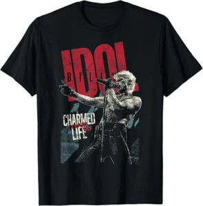 NUEVA Camiseta Billy Idol Algodón Negra Todas las Tallas S-345XL Regalo Para Fans HRO61 - Imagen 1 de 5